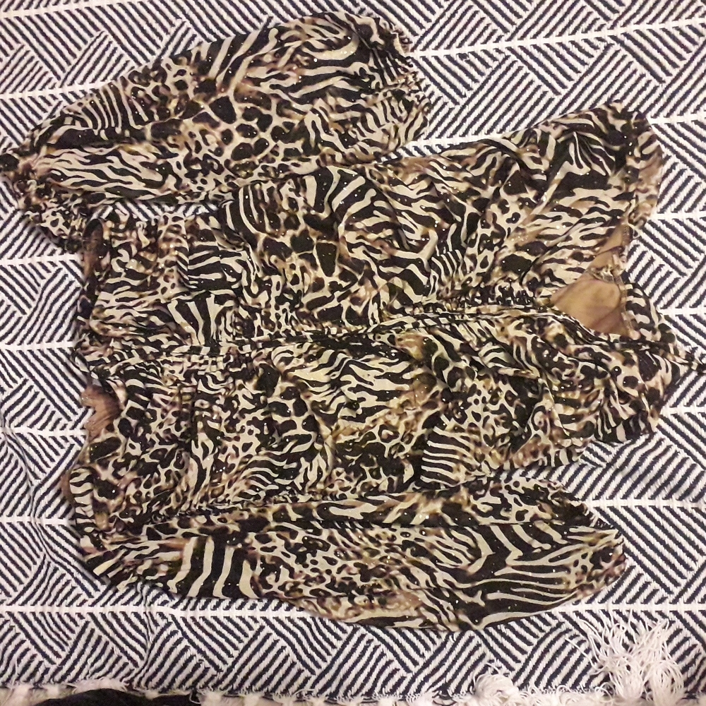 Animal print bodycon